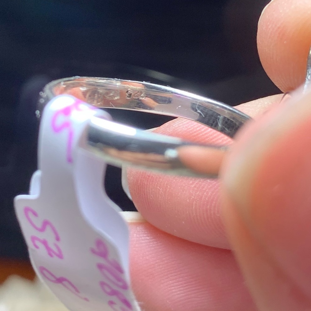 Solid Sterling Flower Ring With Tigers Eye - image 4